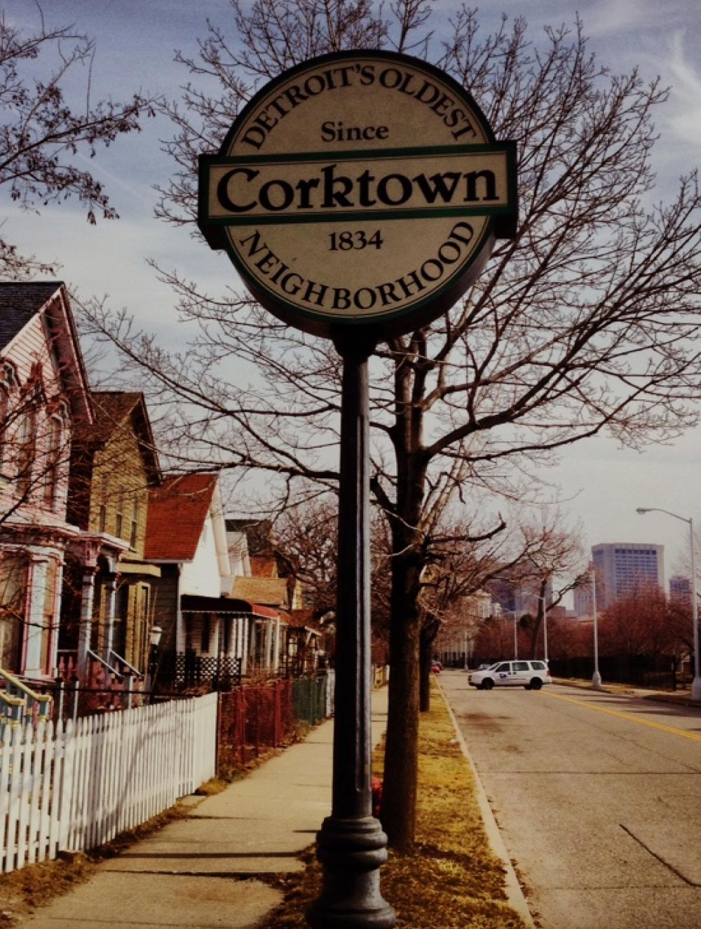 Vintage Corktown sign